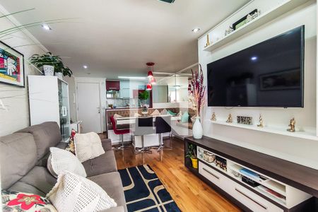 Sala de apartamento à venda com 3 quartos, 70m² em Jardim Parque Morumbi, São Paulo