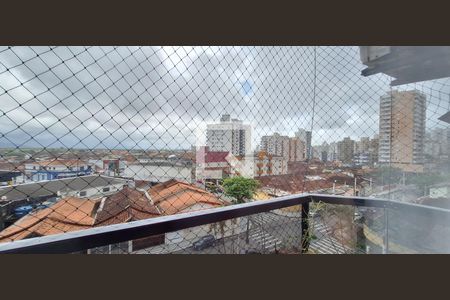 Vista da sacada de apartamento para alugar com 1 quarto, 45m² em Tupiry, Praia Grande