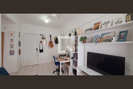 Sala de apartamento para alugar com 1 quarto, 45m² em Tupiry, Praia Grande