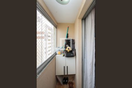 Varanda da Sala de apartamento para alugar com 3 quartos, 70m² em Vila Divina Pastora, São Paulo