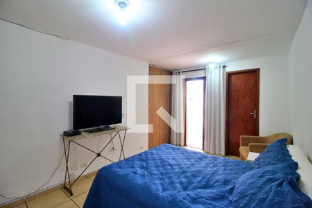 Quarto Suíte de casa à venda com 3 quartos, 132m² em Vila Camilopolis, Santo André