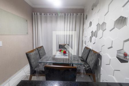 Sala de Jantar de casa à venda com 3 quartos, 99m² em Vila Camilópolis, Santo André