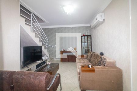 Sala de casa à venda com 3 quartos, 99m² em Vila Camilópolis, Santo André