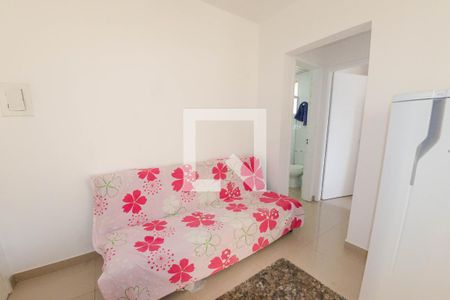 Sala / Cozinha de apartamento para alugar com 1 quarto, 50m² em Canasvieiras, Florianópolis