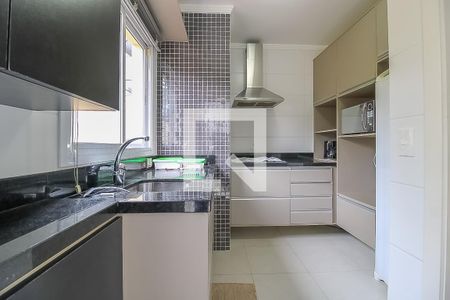 Cozinha de casa de condomínio à venda com 3 quartos, 155m² em Marechal Rondon, Canoas