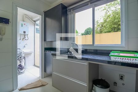 Cozinha de casa de condomínio à venda com 3 quartos, 155m² em Marechal Rondon, Canoas