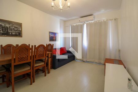 Sala de apartamento para alugar com 1 quarto, 58m² em Harmonia, Canoas