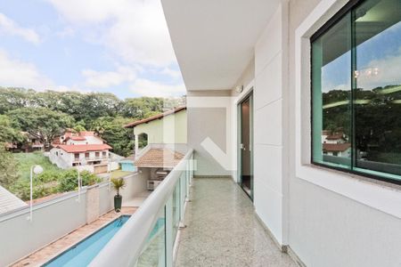 Varanda de casa à venda com 4 quartos, 481m² em City América, São Paulo