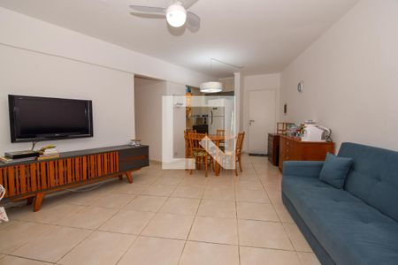 Sala de apartamento para alugar com 2 quartos, 66m² em Jardim Las Palmas, Guarujá