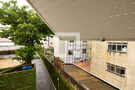 Vista da Sala de apartamento para alugar com 2 quartos, 66m² em Jardim Las Palmas, Guarujá