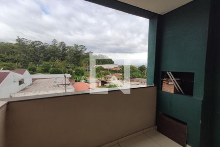 Sacada da Sala de apartamento à venda com 3 quartos, 92m² em Scharlau, São Leopoldo