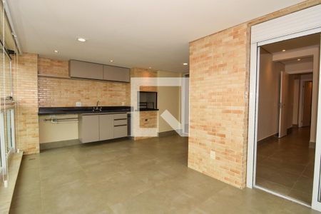 Varanda Gourmet de apartamento para alugar com 3 quartos, 117m² em Jardim Asturias, Guarujá