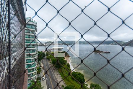 Vista da Sala de apartamento à venda com 4 quartos, 326m² em Boa Viagem, Niterói