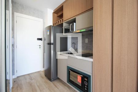 Cozinha de kitnet/studio para alugar com 1 quarto, 25m² em Planalto Paulista, São Paulo