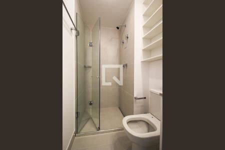 Banheiro de kitnet/studio para alugar com 1 quarto, 25m² em Planalto Paulista, São Paulo