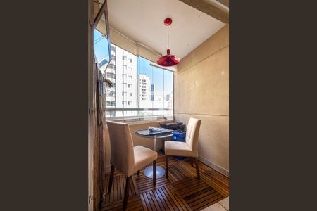 Sala - Varanda de apartamento para alugar com 1 quarto, 44m² em Pinheiros, São Paulo