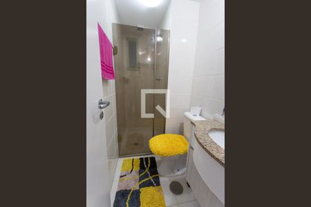 Banheiro de apartamento à venda com 3 quartos, 69m² em Centro, Diadema