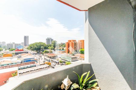 Varanda da Sala de apartamento à venda com 1 quarto, 30m² em Santo Amaro, São Paulo