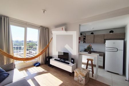 Sala de apartamento à venda com 2 quartos, 61m² em Rondônia, Novo Hamburgo