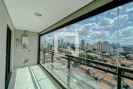 Varanda da Sala de apartamento para alugar com 1 quarto, 42m² em Tatuapé, São Paulo