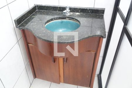 Banheiro Social de apartamento para alugar com 1 quarto, 63m² em Vila Assuncao, Praia Grande