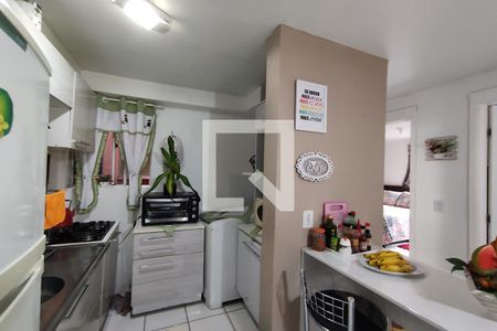 Cozinha  de apartamento à venda com 2 quartos, 60m² em Duque de Caxias, São Leopoldo