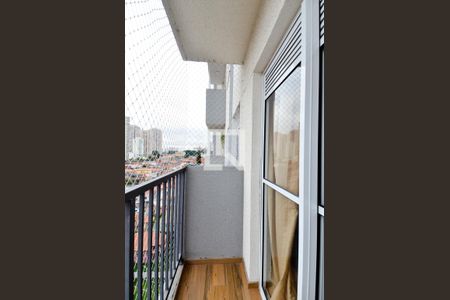 Varanda da Sala de apartamento à venda com 2 quartos, 45m² em Vila Augusta, Guarulhos