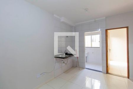 Sala e Cozinha Integrada de apartamento para alugar com 2 quartos, 35m² em Jardim Nordeste, São Paulo