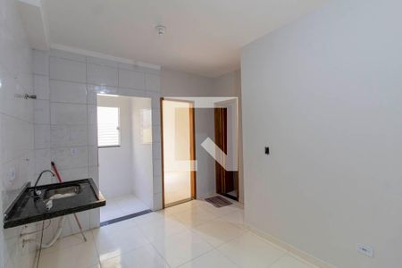 Sala e Cozinha Integrada de apartamento para alugar com 2 quartos, 35m² em Jardim Nordeste, São Paulo