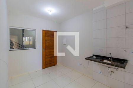 Sala e Cozinha Integrada de apartamento para alugar com 2 quartos, 35m² em Jardim Nordeste, São Paulo