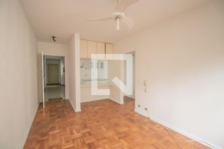 Sala de apartamento à venda com 1 quarto, 60m² em Vila Clementino, São Paulo