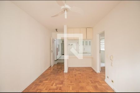 Sala de apartamento à venda com 1 quarto, 60m² em Vila Clementino, São Paulo