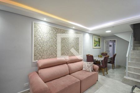 Sala de casa à venda com 3 quartos, 75m² em Parque Marabá, Taboão da Serra