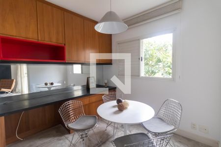 Sala de Jantar de apartamento à venda com 1 quarto, 55m² em Jardim Paulista, São Paulo