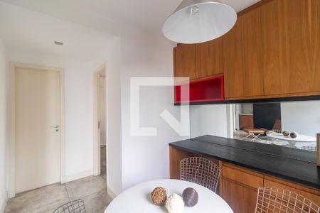 Sala de Jantar de apartamento à venda com 1 quarto, 55m² em Jardim Paulista, São Paulo