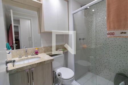 Banheiro da Suíte de apartamento para alugar com 2 quartos, 68m² em Jardim Flor da Montanha, Guarulhos