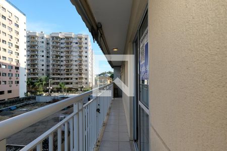 Varanda da Sala de apartamento para alugar com 2 quartos, 67m² em São Cristóvão, Rio de Janeiro