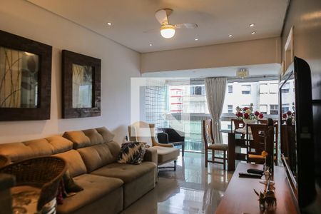 Sala de apartamento para alugar com 2 quartos, 60m² em Boqueirão, Santos