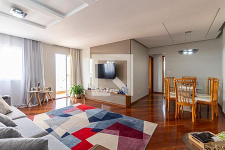 Sala de apartamento à venda com 3 quartos, 104m² em Vila America, Santo André