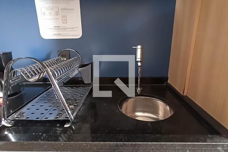 Cozinha - Pia de apartamento à venda com 1 quarto, 35m² em Alphaville Industrial, Barueri