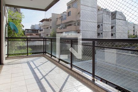 Varanda  de apartamento à venda com 2 quartos, 83m² em Barra da Tijuca, Rio de Janeiro