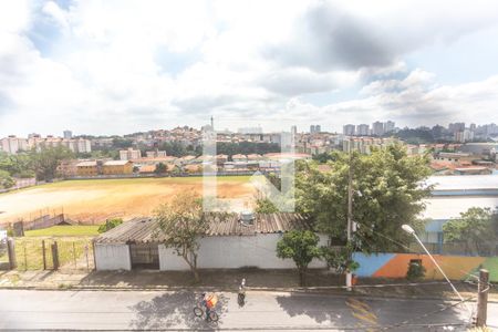 Vista sala de estar de apartamento à venda com 2 quartos, 68m² em Demarchi, São Bernardo do Campo