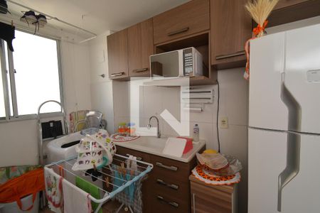 Apartamento para alugar com 43m², 1 quarto e 1 vaga Apartamento para alugar com 43m², 1 quarto e 1 vagaCozinha e Área de Serviço