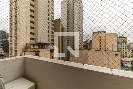 Varanda de kitnet/studio à venda com 1 quarto, 53m² em Santa Efigênia, São Paulo