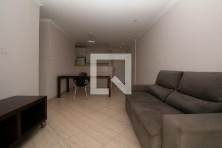 Sala  de apartamento para alugar com 2 quartos, 70m² em Vila Regente Feijó, São Paulo