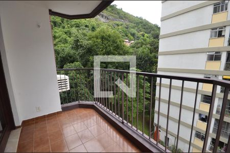 Varanda da Sala de apartamento para alugar com 2 quartos, 95m² em Botafogo, Rio de Janeiro