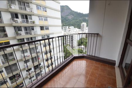 Varanda da Sala de apartamento para alugar com 2 quartos, 95m² em Botafogo, Rio de Janeiro