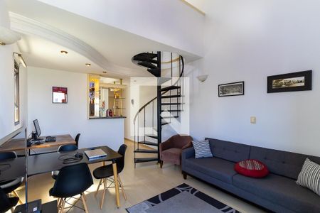 Sala de apartamento para alugar com 1 quarto, 57m² em Cambuí, Campinas