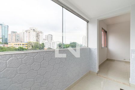 Varanda da Sala/Quarto de apartamento para alugar com 2 quartos, 78m² em Vila Clementino, São Paulo