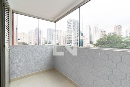 Varanda da Sala/Quarto de apartamento para alugar com 2 quartos, 78m² em Vila Clementino, São Paulo